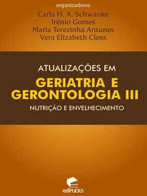 cover image of Atualizações em geriatria e gerontologia III